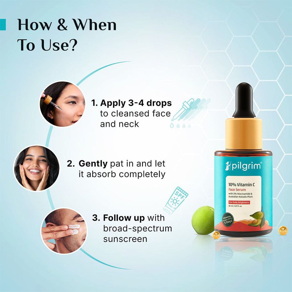 10% Vitamin C Face Serum For Daily Brightness